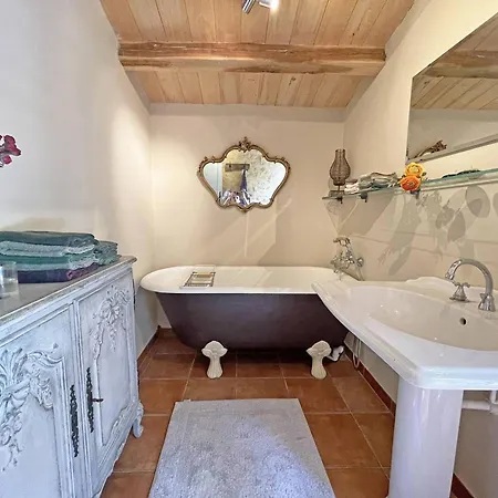 Maison Perigourdine Avec Grande Piscine Pour 4 Personnes - Fr-1-824-11 * Paunat