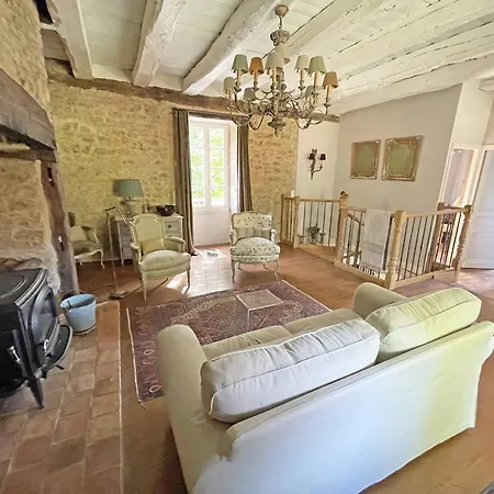 Maison Perigourdine Avec Grande Piscine Pour 4 Personnes - Fr-1-824-11 Paunat