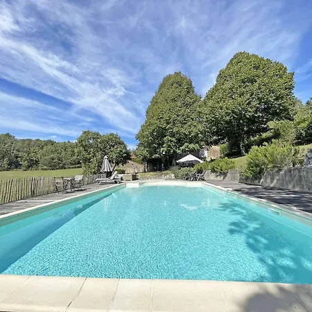 Maison Perigourdine Avec Grande Piscine Pour 4 Personnes - Fr-1-824-11